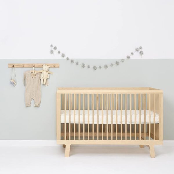 The Little Green Sheep Twist ademend matras voor baby's en peuters, 70 x 140 cm - Afbeelding 2