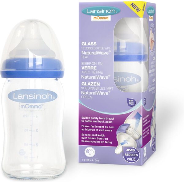 Lansinoh 160 ml Glazen Fles 77140