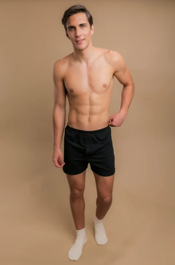 Losse boxershorts 100% biologisch katoen - Afbeelding 3