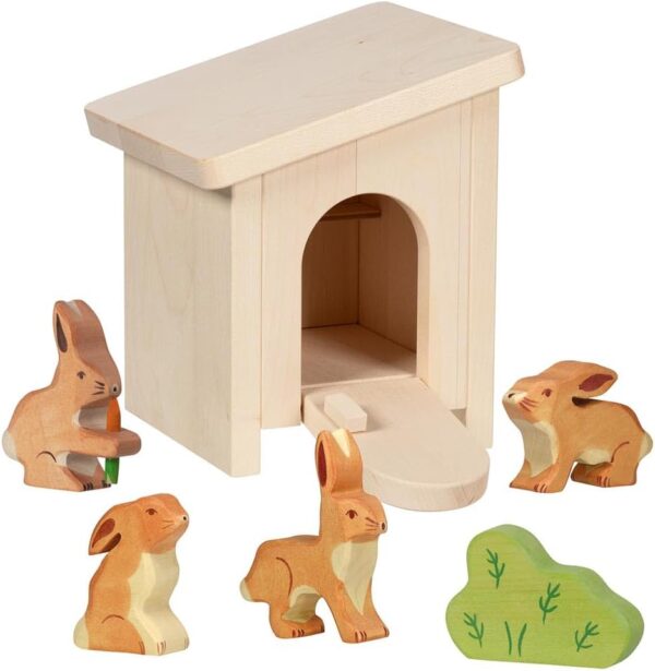 Holztiger speelgoed set